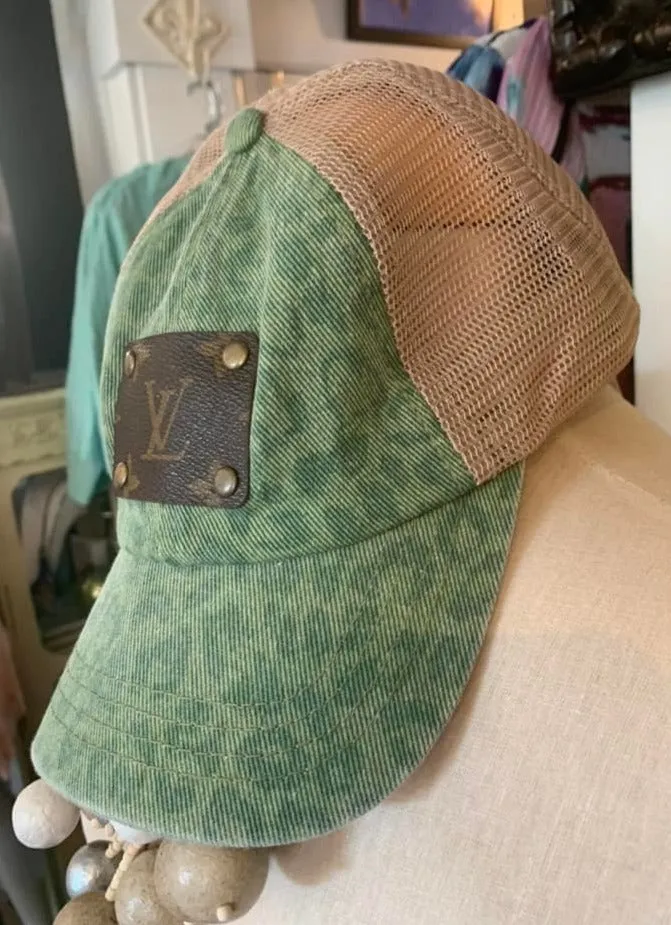 022 LV Inspired Baseball Hats-SEAGREEN