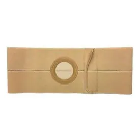 6" Right, Beige, Regular Elastic, Flat Panel Belt, Prolapse Flap, 2X-Large, 2-7/8" Opening Placed 1" From Bottom