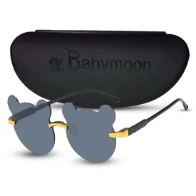 Babymoon Bear Rimless Sun Glasses | Baby Gift Set | Grey