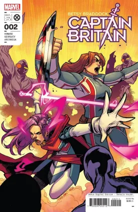 Betsy Braddock Captain Britain #2