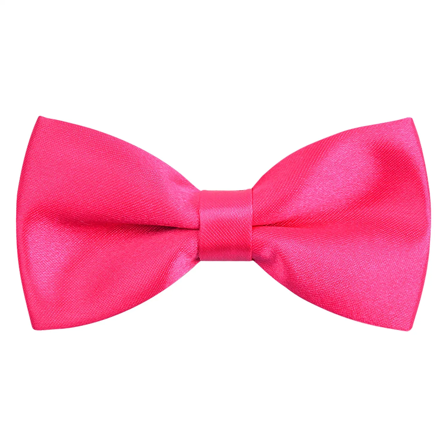 Boy's Pre-tied Bow Tie Fancy Plain Adjustable Bow ties-070