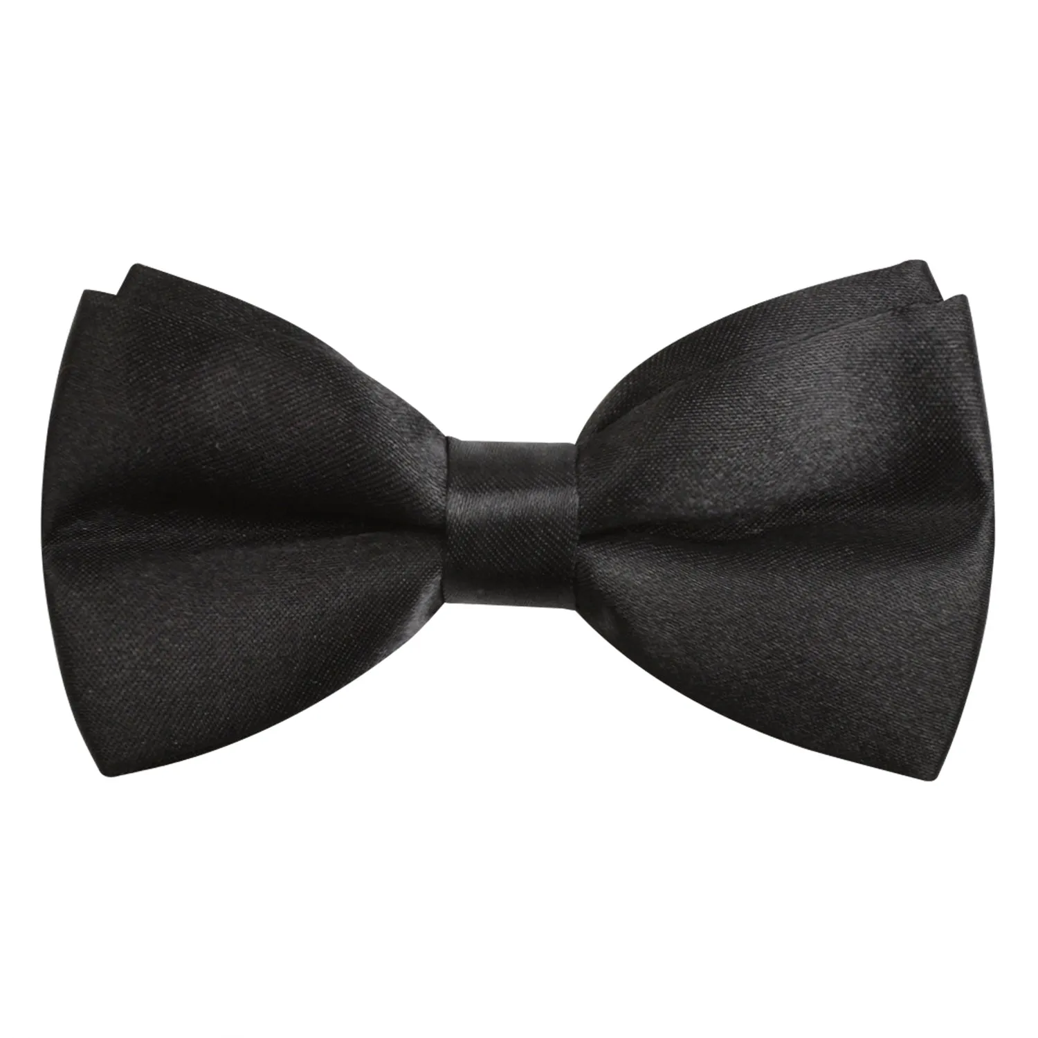 Boy's Pre-tied Bow Tie Fancy Plain Adjustable Bow ties-070