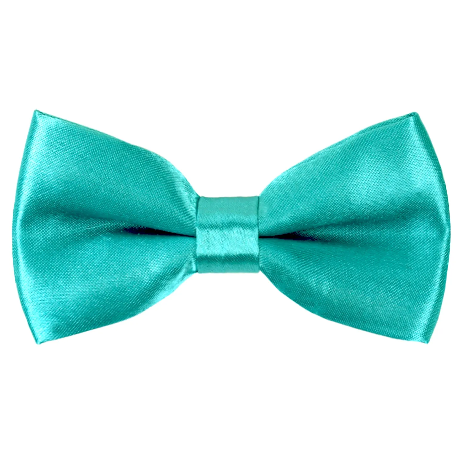 Boy's Pre-tied Bow Tie Fancy Plain Adjustable Bow ties-070
