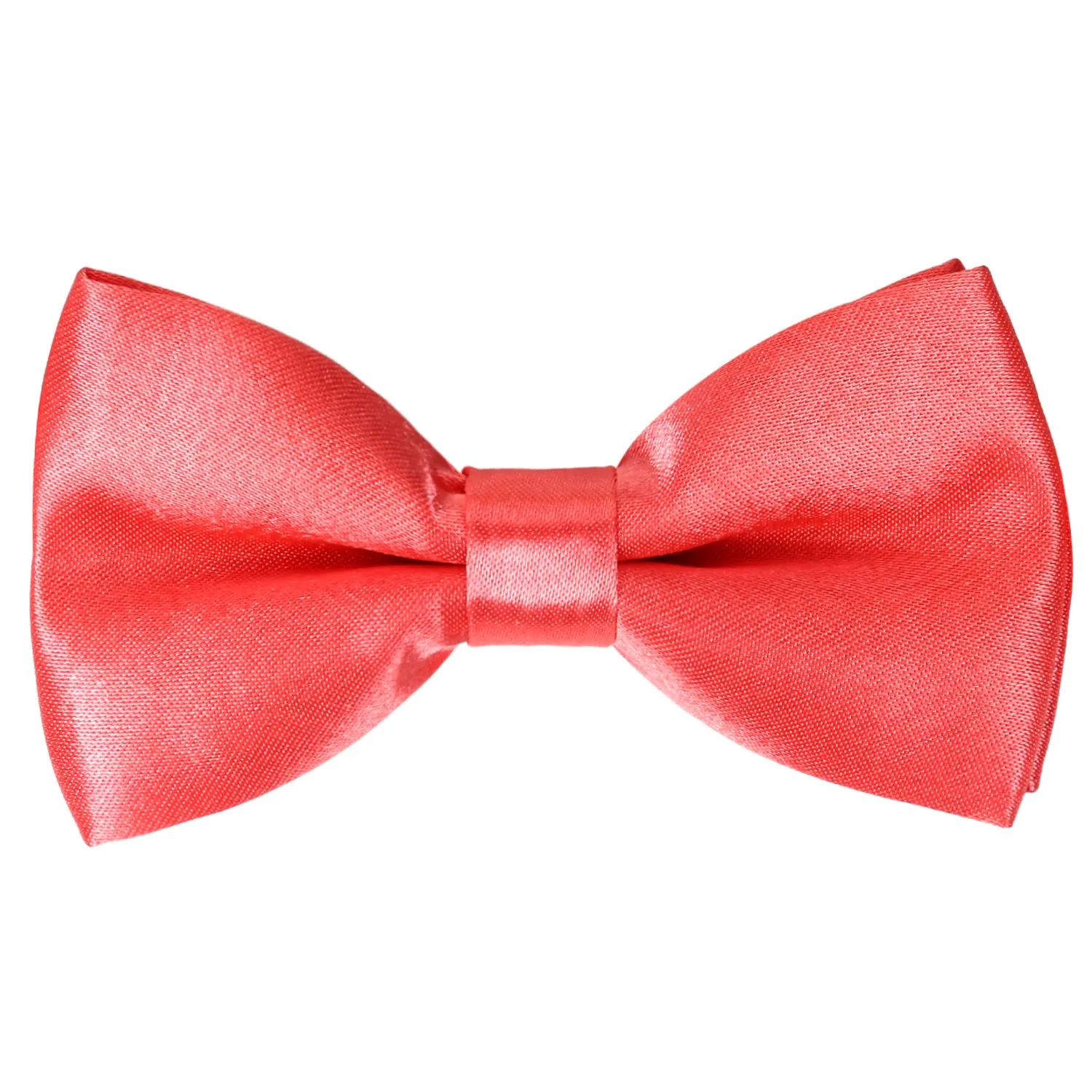 Boy's Pre-tied Bow Tie Fancy Plain Adjustable Bow ties-070