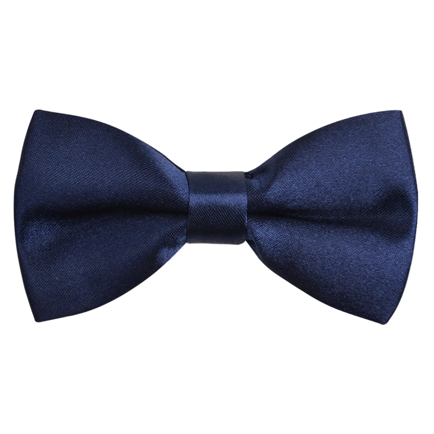 Boy's Pre-tied Bow Tie Fancy Plain Adjustable Bow ties-070