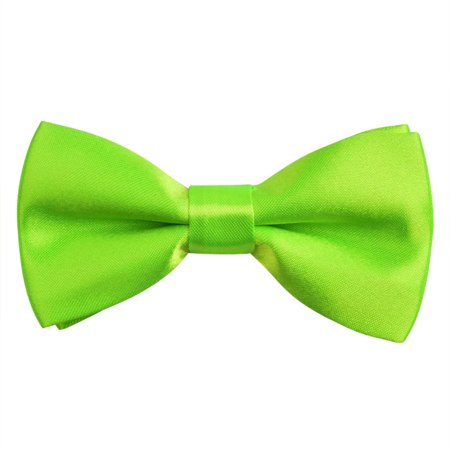 Boy's Pre-tied Bow Tie Fancy Plain Adjustable Bow ties-070