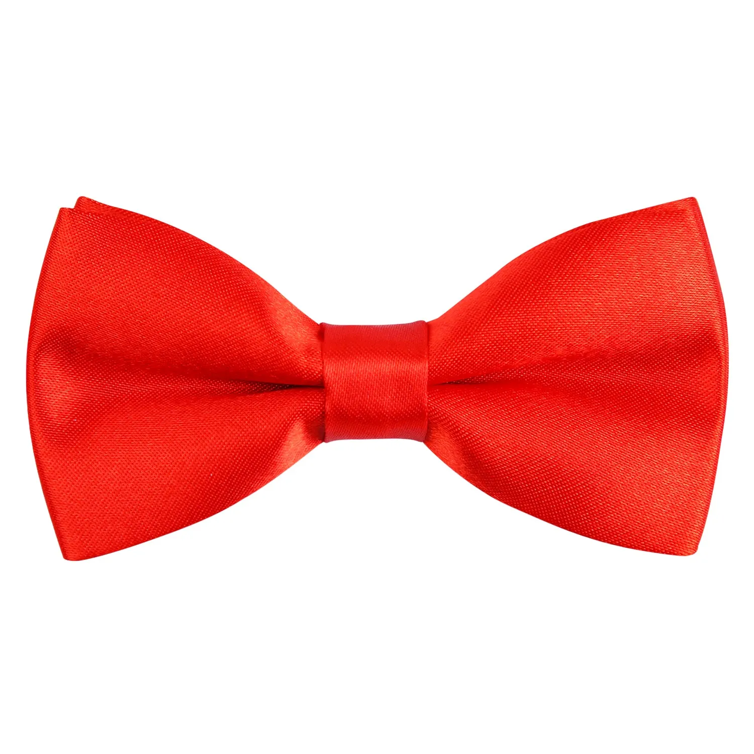 Boy's Pre-tied Bow Tie Fancy Plain Adjustable Bow ties-070