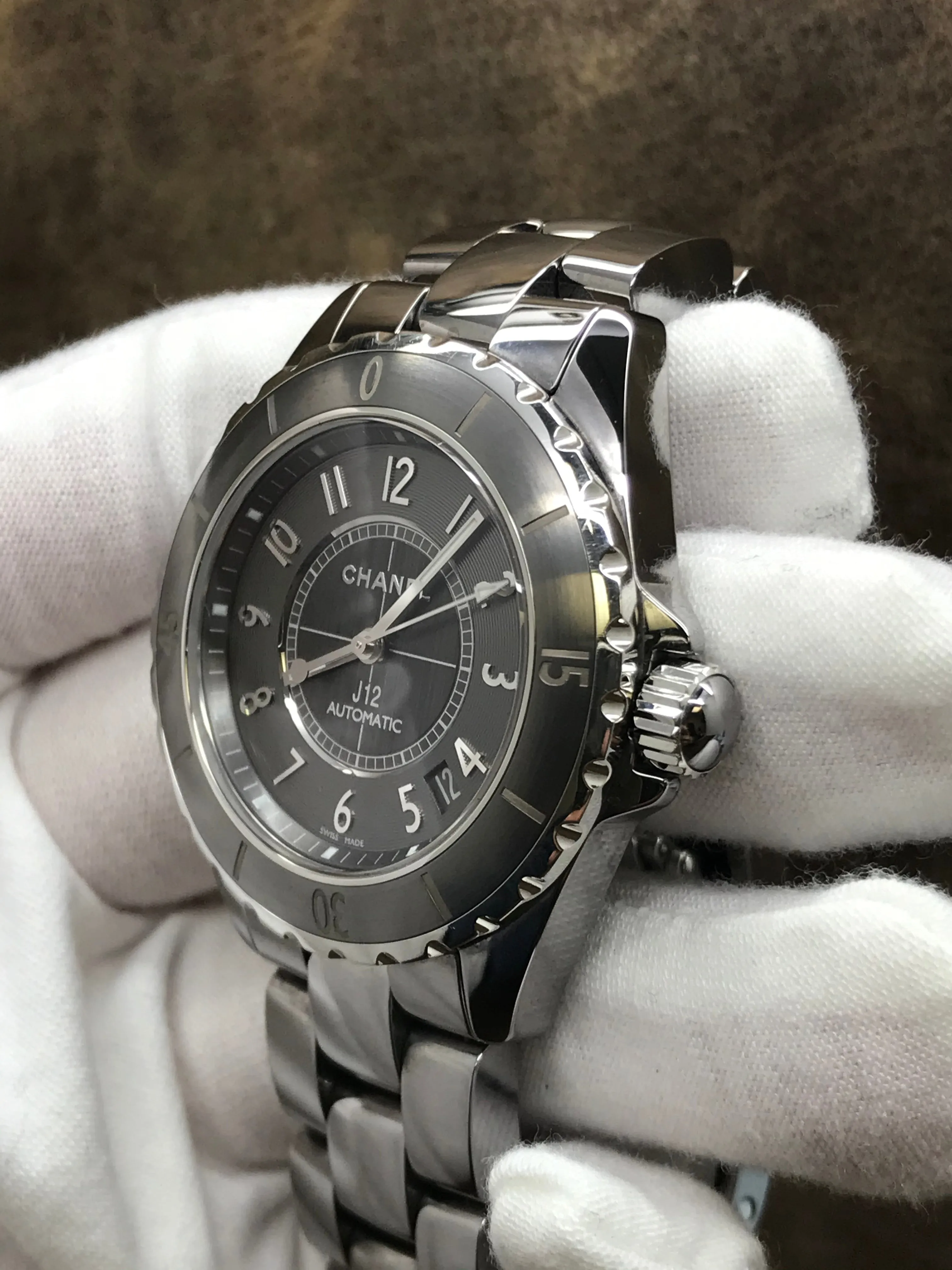 Chanel J12 Chromatic H2934 Grey Dial Automatic Watch