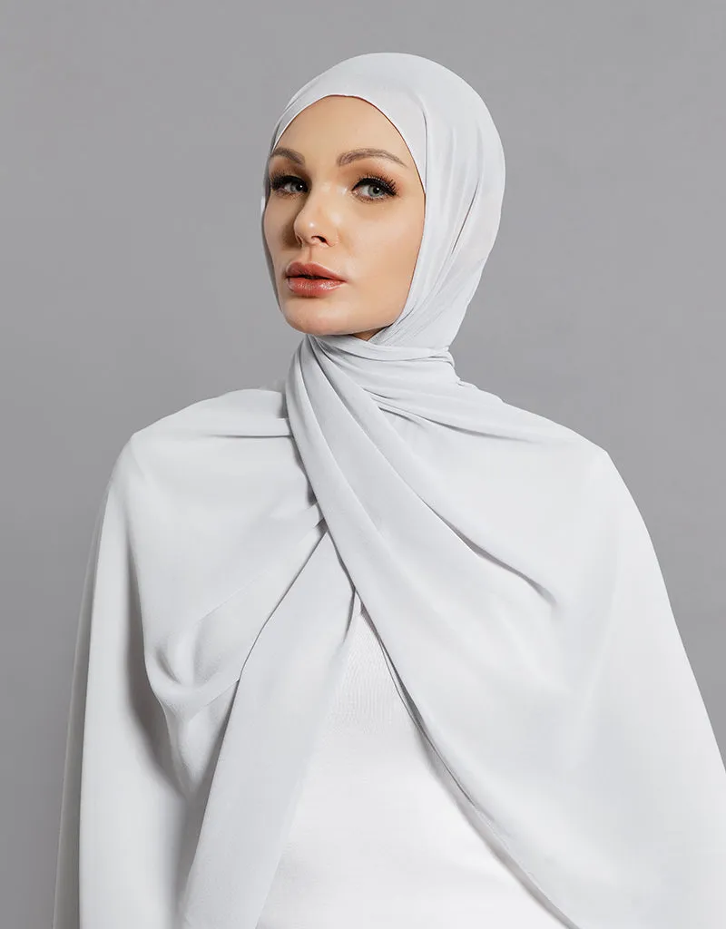 Chiffon Shawl - Shades of Grey