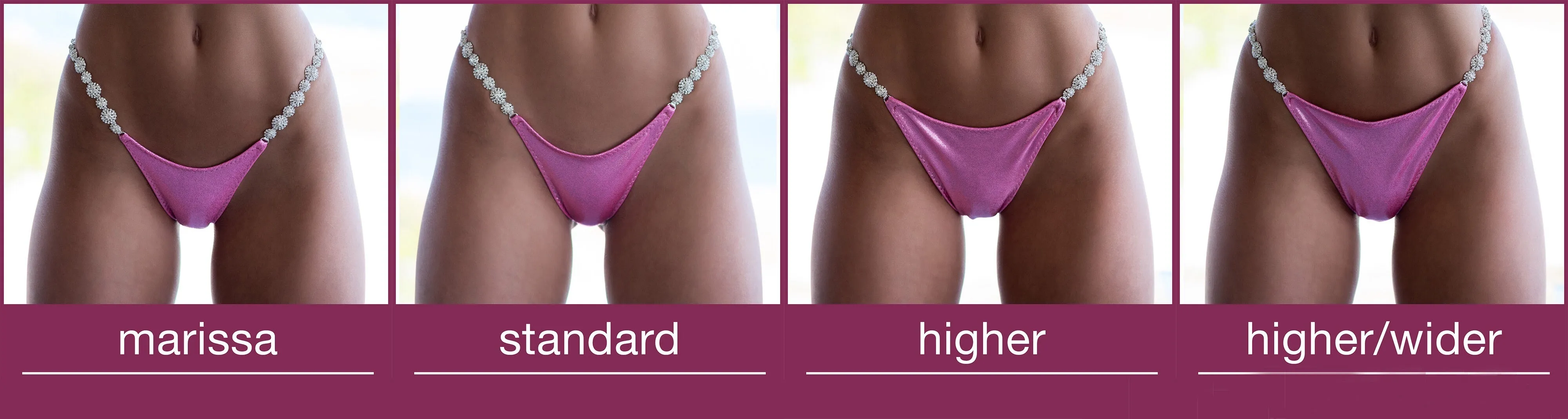 Custom Competition Bikinis Molded Cup "The Midnight extravaganza " Collection
