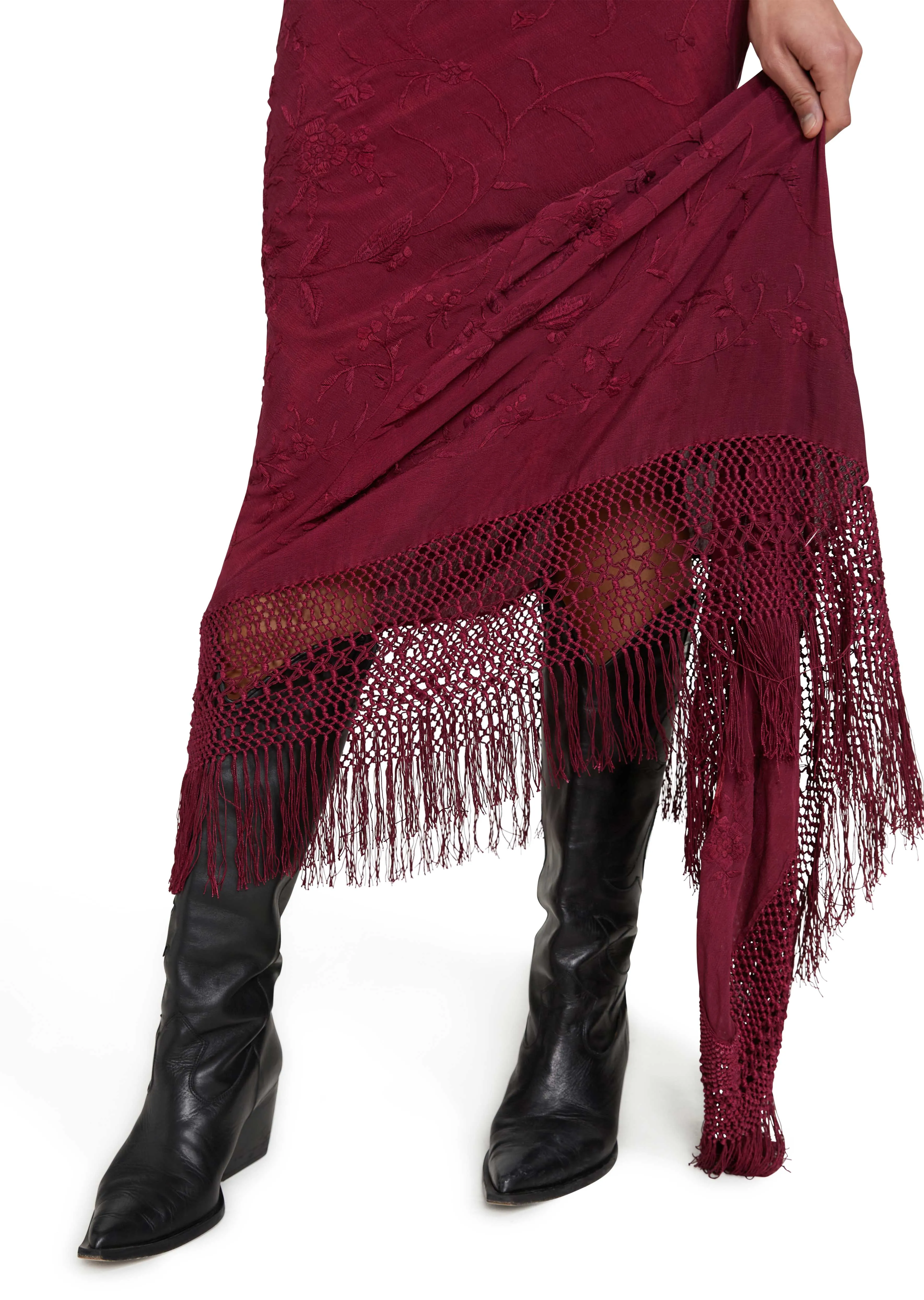 Demi Couture Piano Shawl Maxi Skirt