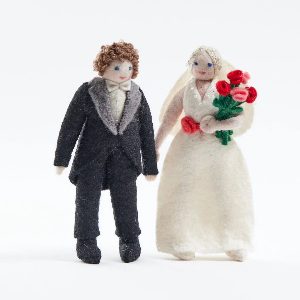 Elegant Groom Ornament - Light