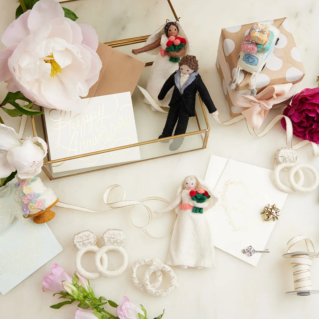 Elegant Groom Ornament - Light