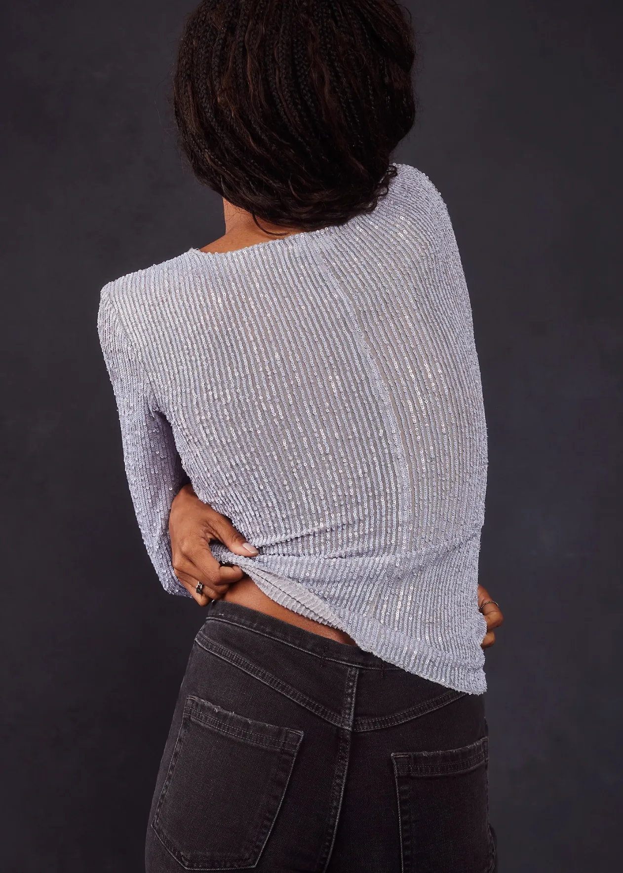 Gold Rush Long Sleeve Top