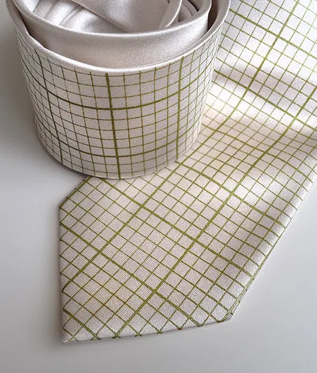 Graph Paper Necktie, Grid Paper Tie.