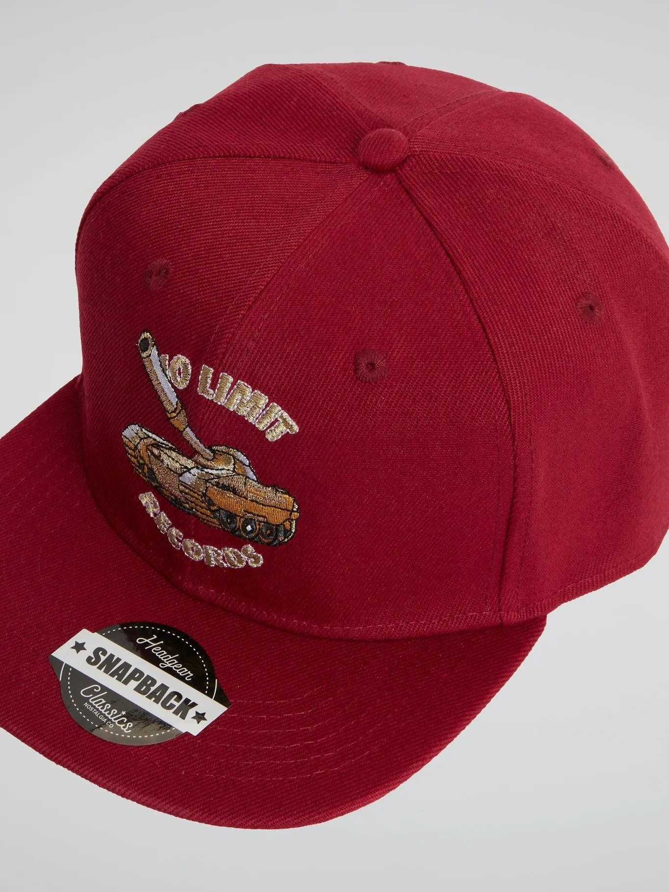 Headgear - No Limit Records Maroon Snapback