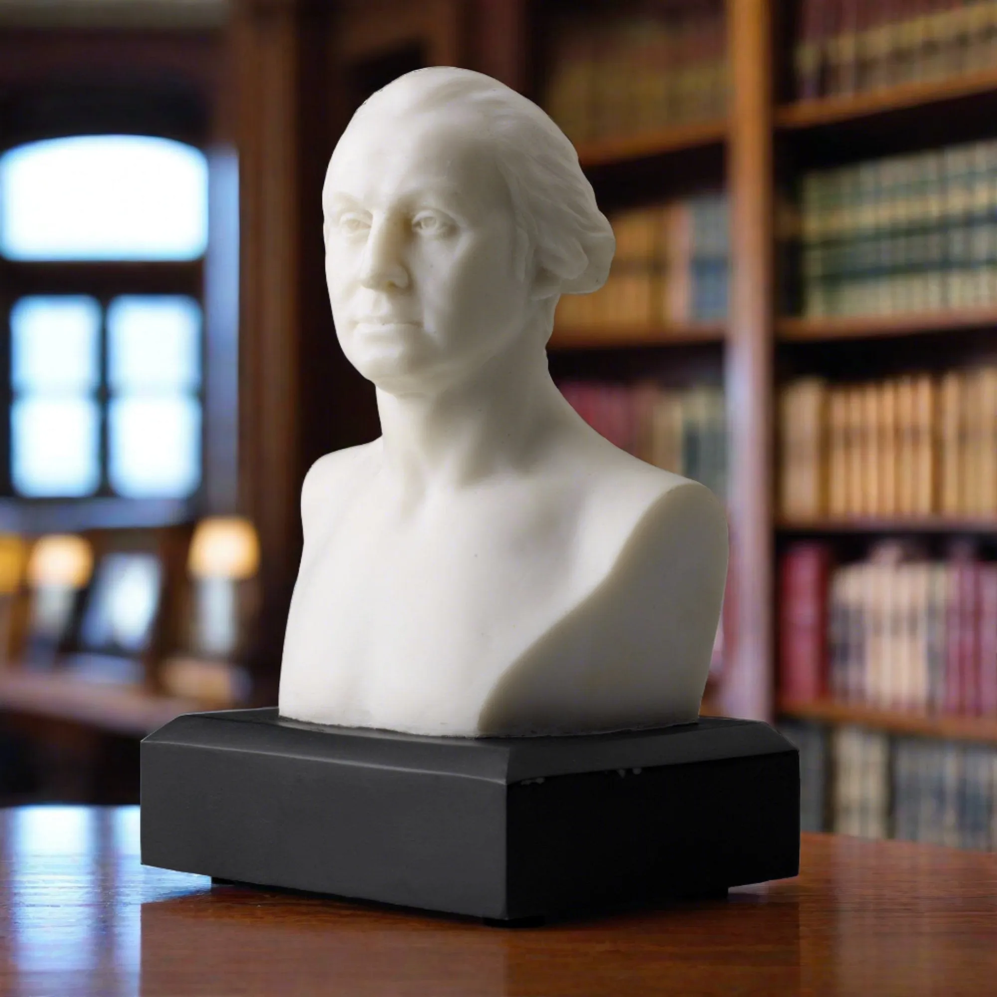 Houdon Bust of George Washington, Small White