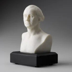 Houdon Bust of George Washington, Small White