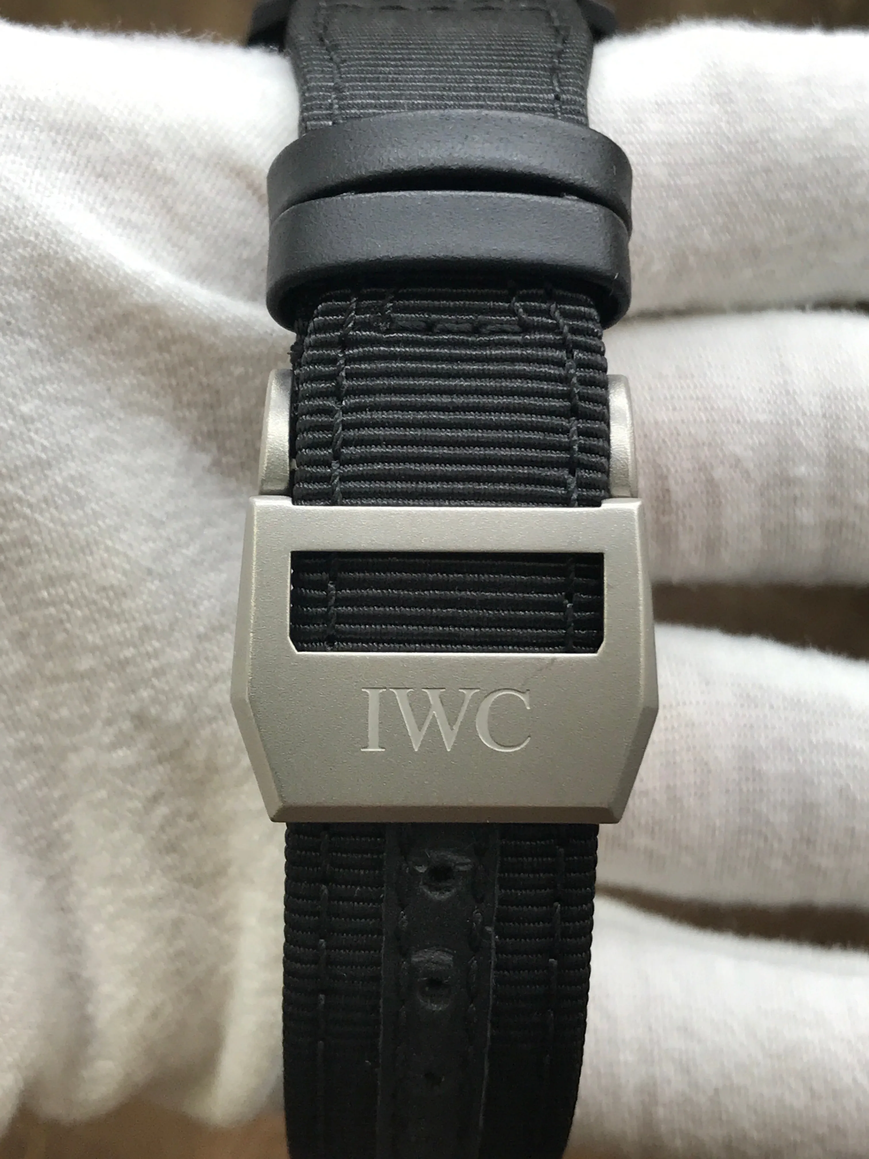 IWC Pilot Top Gun Chronograph IW389101 Black Dial Automatic Men's Watch