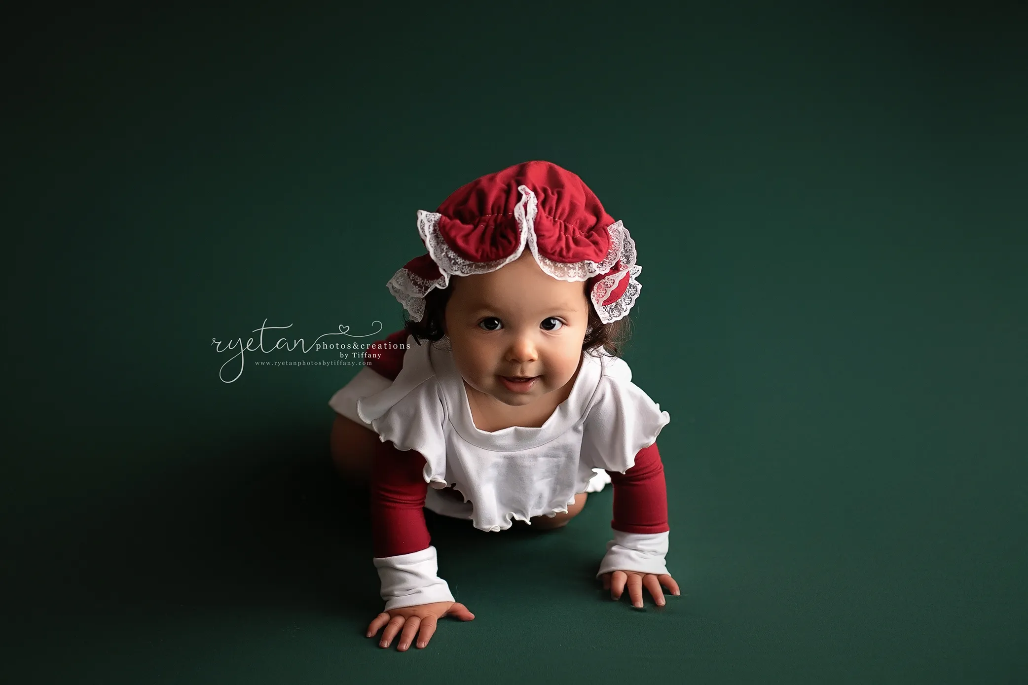 MADE TO ORDER- Christmas Mrs. Claus Suit- Sitter Size