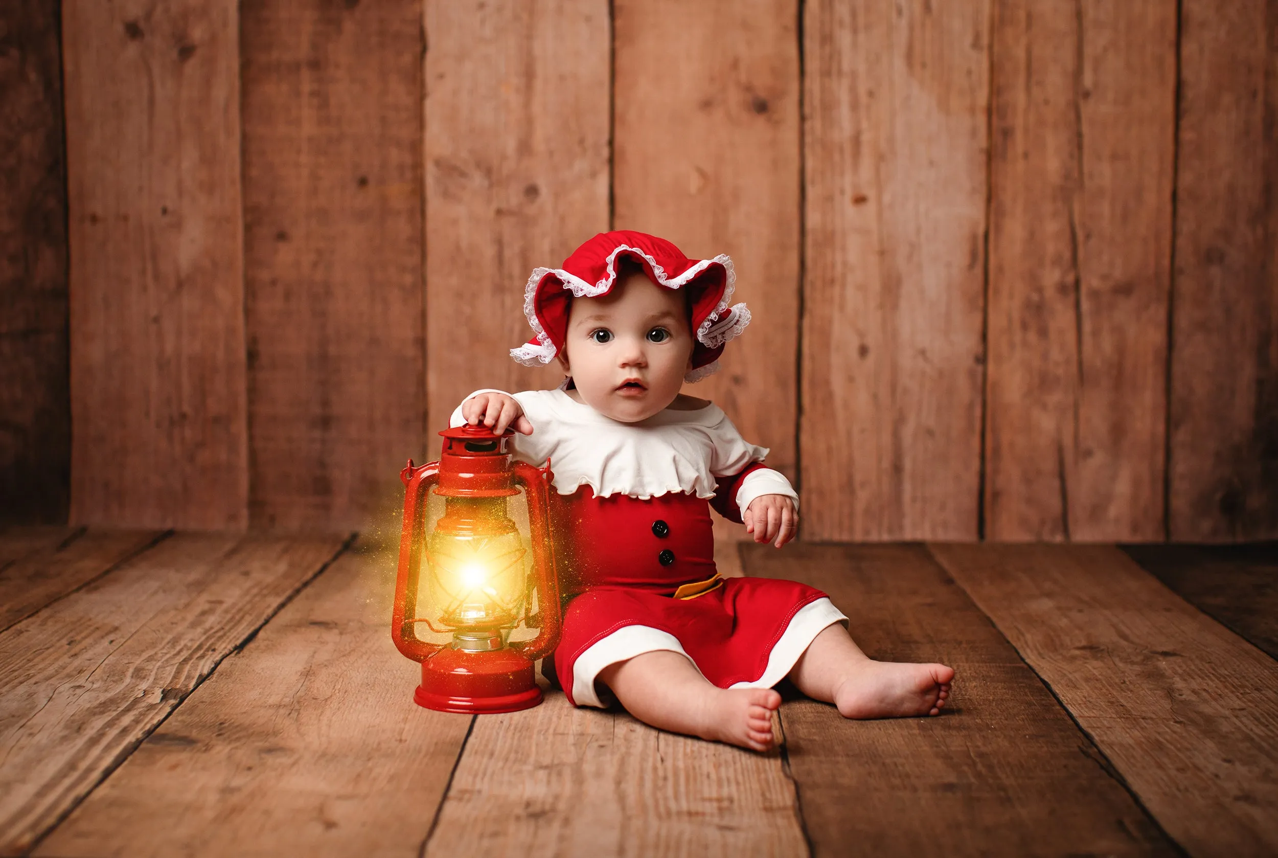 MADE TO ORDER- Christmas Mrs. Claus Suit- Sitter Size