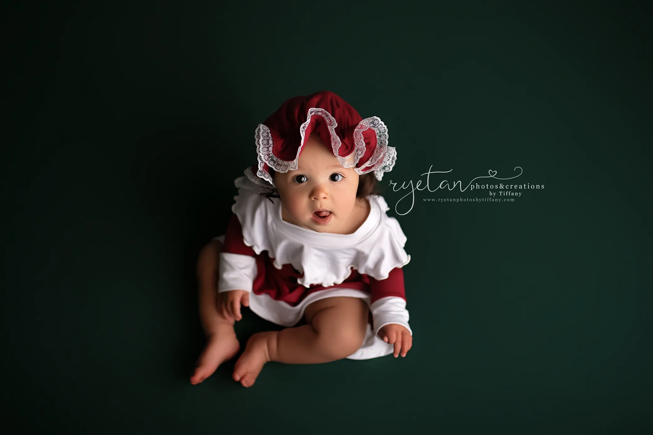 MADE TO ORDER- Christmas Mrs. Claus Suit- Sitter Size