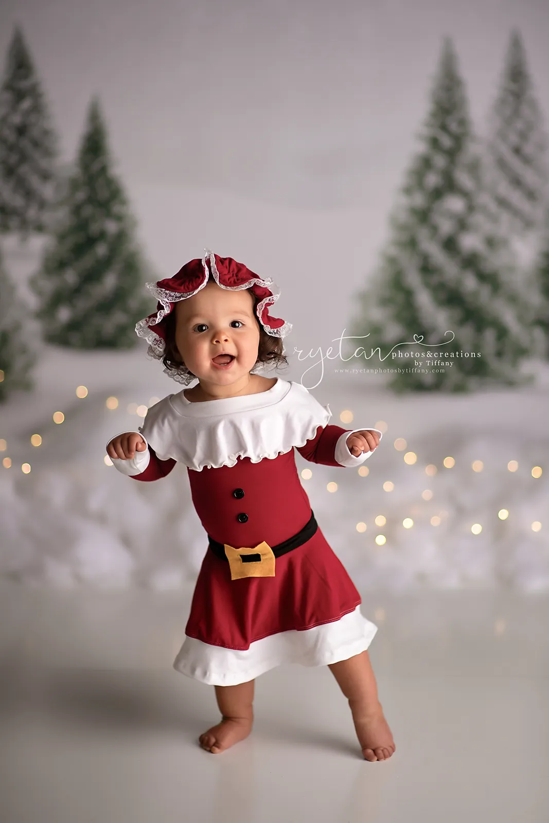 MADE TO ORDER- Christmas Mrs. Claus Suit- Sitter Size