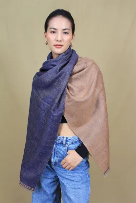 Mahnoor Reversible Dorukha Cashmere Stole