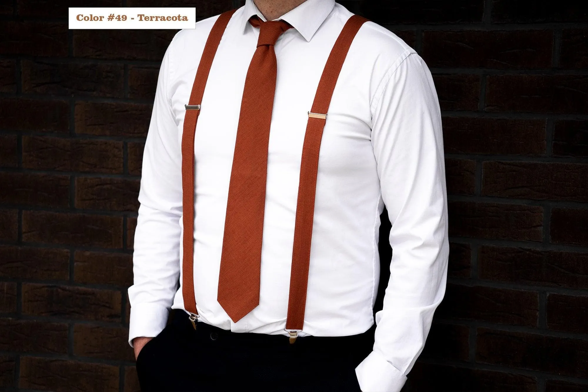 Mauve Skinny Tie for Weddings - Dapper Groomsmen Ties