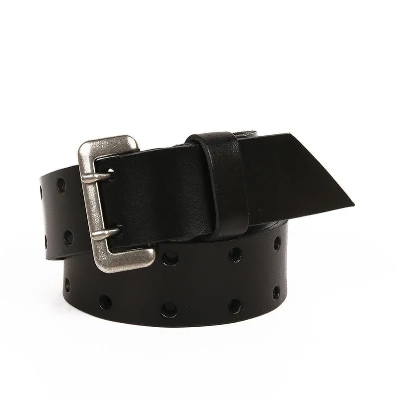 Men's Gothic Multi-holes Belts