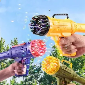 Mortar Bubble Gun, 21-Hole Bubble Maker