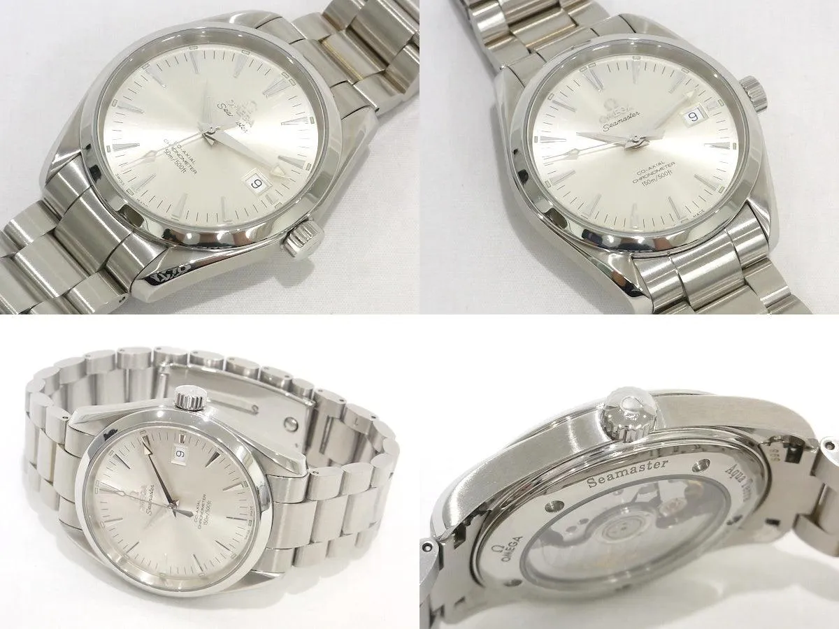 Omega Seamaster Aqua Terra 2503.30 Automatic Co-Axial Men's Back Skeleton Silver Dial