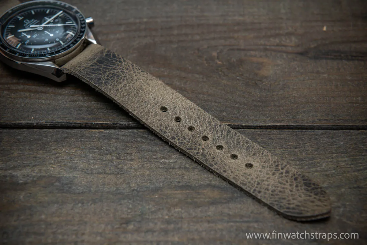 One-piece military watch band,   watch strap 10-26 mm