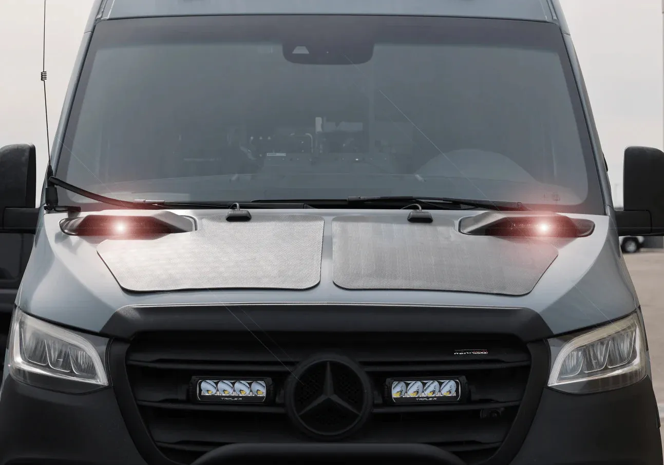 Owl Vans Sprinter Vent Pod Lights (Hood Scoops)