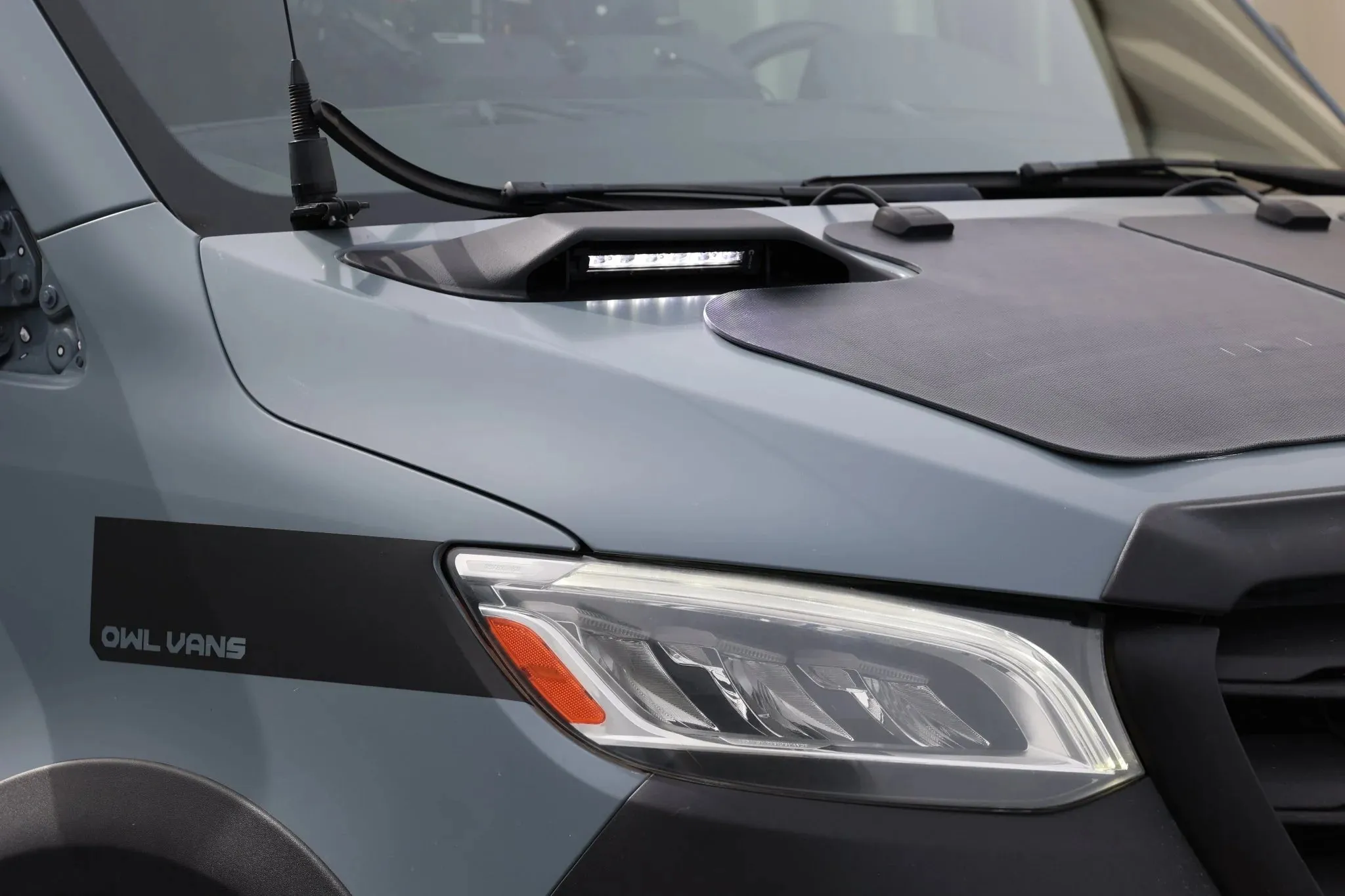 Owl Vans Sprinter Vent Pod Lights (Hood Scoops)