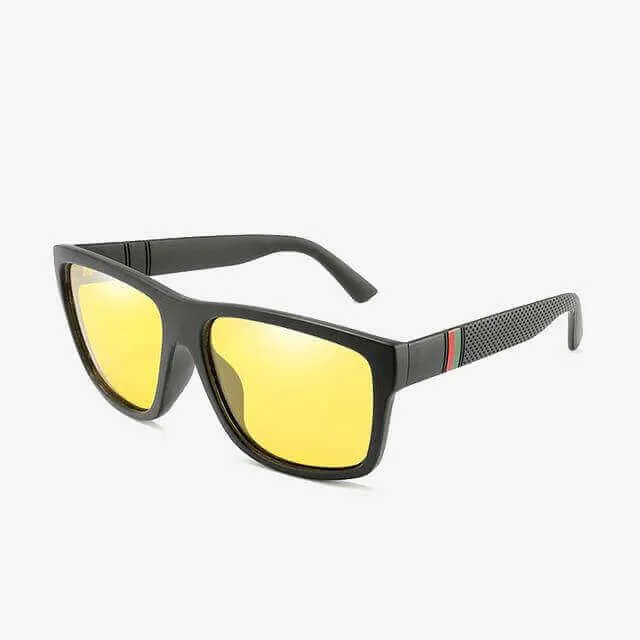 Polaroid Sunglasses Square Vintage Sun Glasses