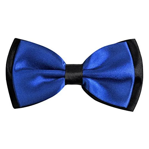 Pre-tied Contrast Color Wedding Party Bow Ties-029
