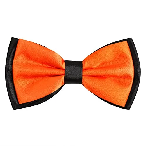 Pre-tied Contrast Color Wedding Party Bow Ties-029