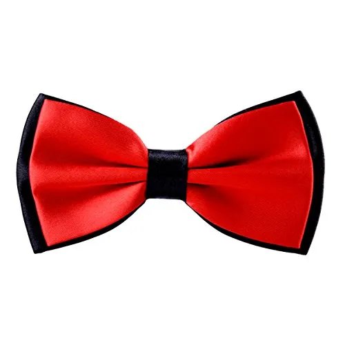 Pre-tied Contrast Color Wedding Party Bow Ties-029