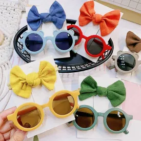 "Coco Darlin" Inspired Kids Sunglasses & Bow Set