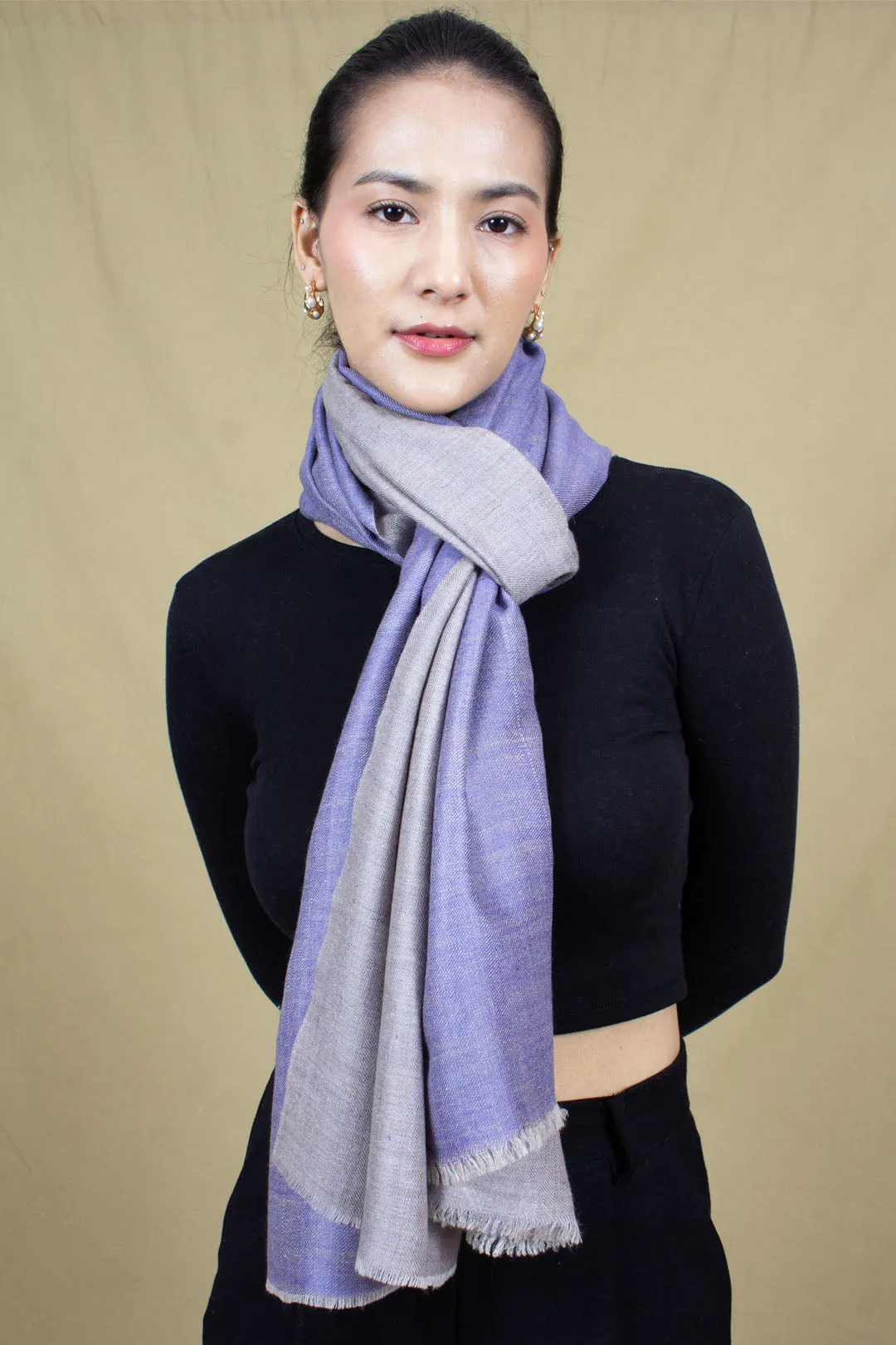 Raima Reversible Cashmere Stole