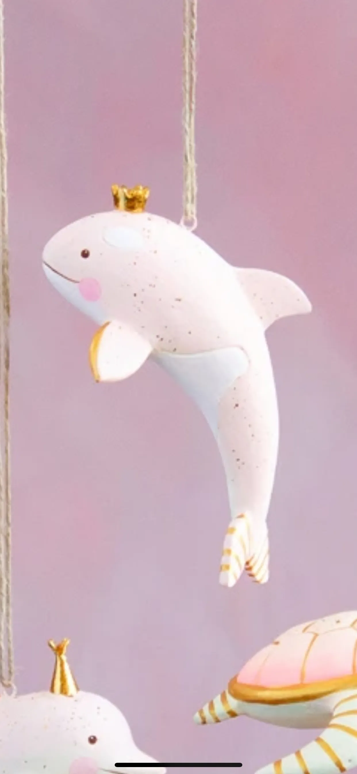 SEA PARTY ANIMALS ORNAMENTS
