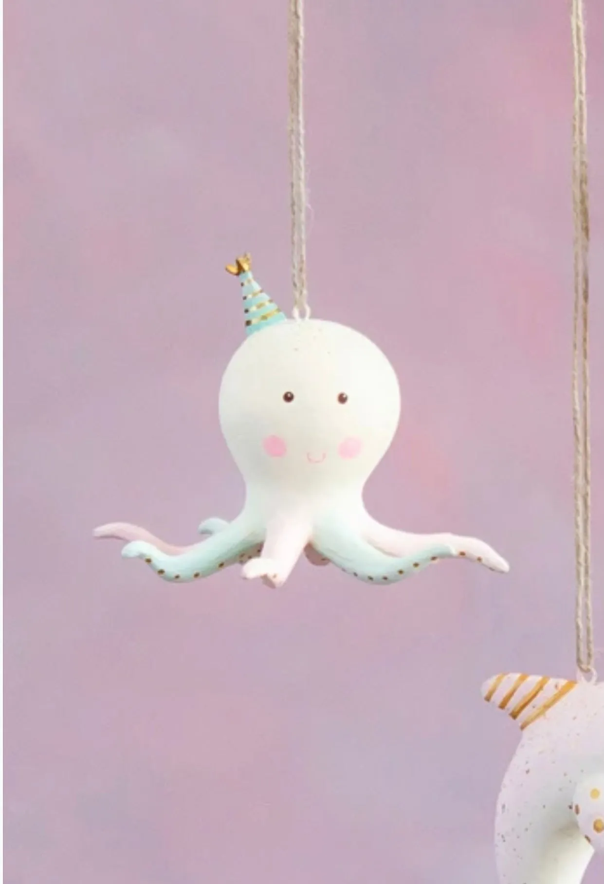 SEA PARTY ANIMALS ORNAMENTS