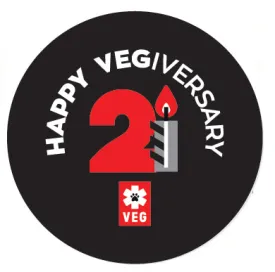 Second VEGiversary Lapel Pin