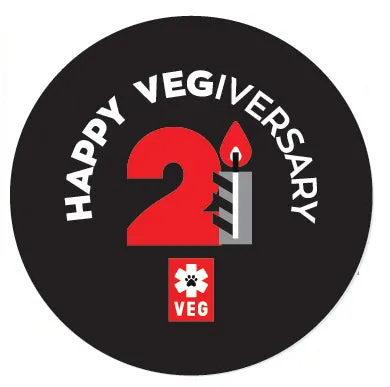 Second VEGiversary Lapel Pin