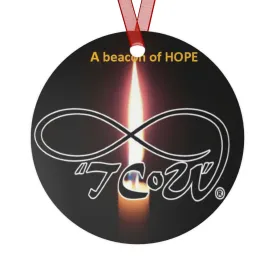 TCoU "Share the Hope" Metal Ornaments--Be a Beacon of Hope