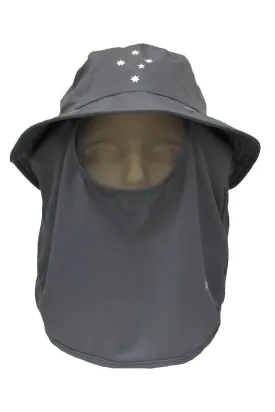 UV Protective Bucket Hat 360 Degree - Grey