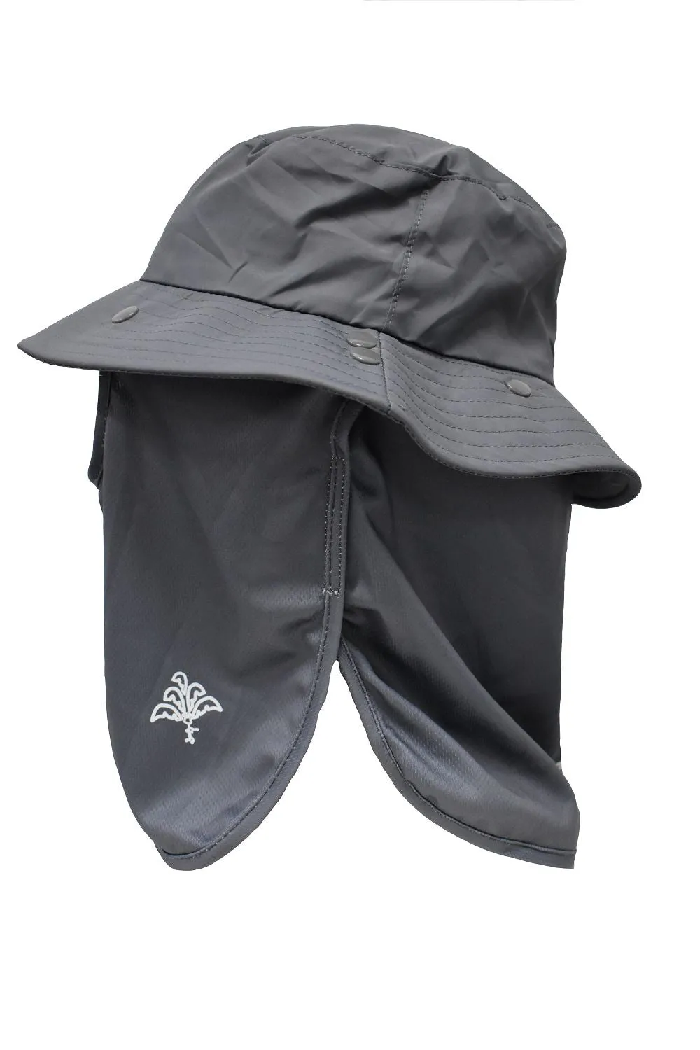UV Protective Bucket Hat 360 Degree - Grey