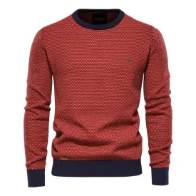 West Louis™ Casual Warm High Quality O-Neck  Knitted Pullover