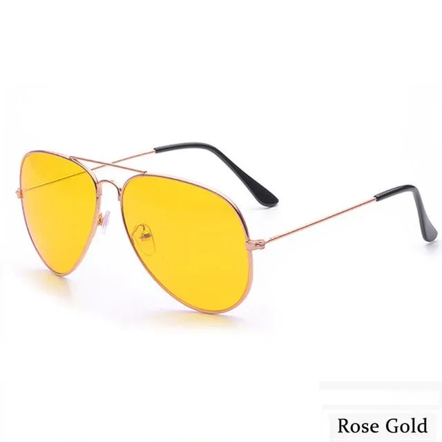 WISH CLUB 2018 Polarized Glasses Men's Sunglasses Car Drivers Night Vision Goggles Anti-Glare Sun glasses Women Driving Glasses